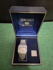  Orologio Digitale Seiko Quartz LC 0439 Vintage anni 80 - Boxato - Batteria Nuova - Funzionante