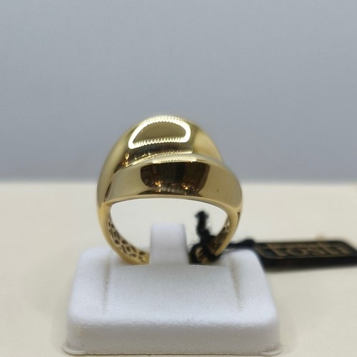 Anello oro fascia bombata - oro,