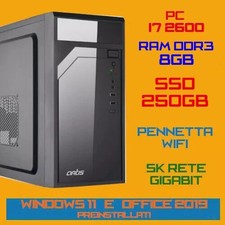 COMPUTER PC FISSO CPU INTEL i7