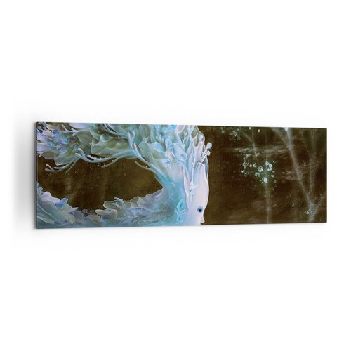 Quadro tela 160x50cm mostro - quadro,