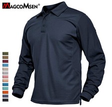 Polo uomo casual manica lunga