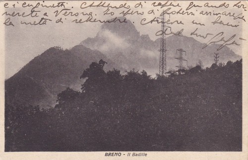 Cartolina brescia breno - cartolina,