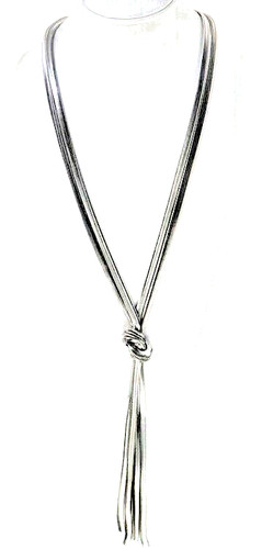 Lazo espresso collana argento - espresso,