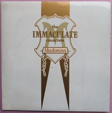 MADONNA - THE IMMACULATE COLLECTION  -  ITALY LP  1990 EX/EX+