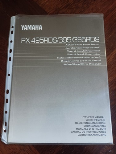 Manuale istruzioni yamaha - manuale,