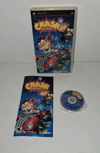 Crash tag team - team, psp