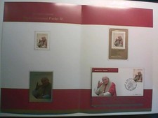 POSTE ITALIANE REPUBBLICA FOLDER 2011 BEATIFICAZIONE PAPA GIOVANNI PAOLO II