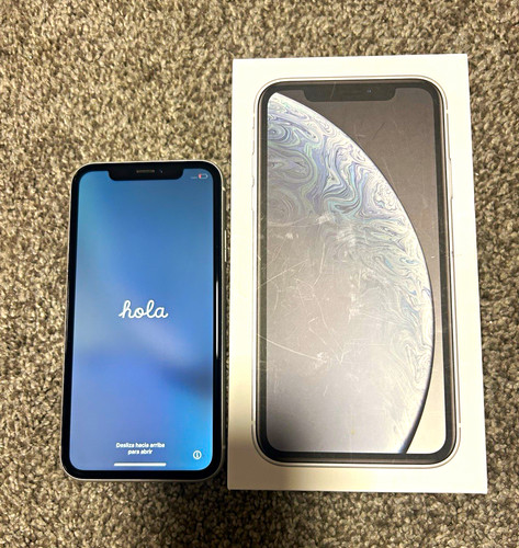Apple iphone 64gb white - xr, ios