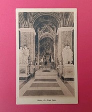 Antica cartolina Roma - Scala Santa Pontificio Santuario Scala Santa viag. 1912