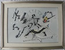 Sergio DANGELO (Milano 1932) IN LUCE d'INVERNO Tecnica Mista su tela cm 50x70