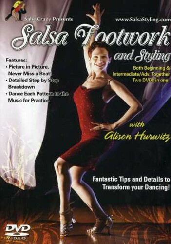 Salsa dance footwork - &, styling