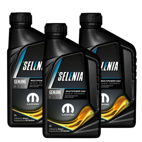 Kit olio motore selenia - lt,