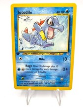 Carta Pokémon Totodile set