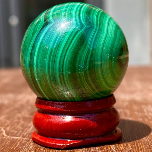 Sfera malachite naturale 56g - malachite,