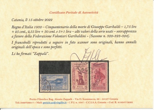 1932 italia garibaldi serie - 1932,