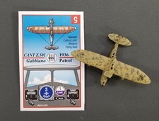MINI WARGAMES WW2 ITALIAN CANT Z. 501 AEREO BARCA METALLO MORBIDO VERNICIATO BRM