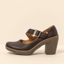 El Naturalista N5433 WAX NAPPA BROWN / HAYA STIVALETTO CON TACCO DONNA BROWN