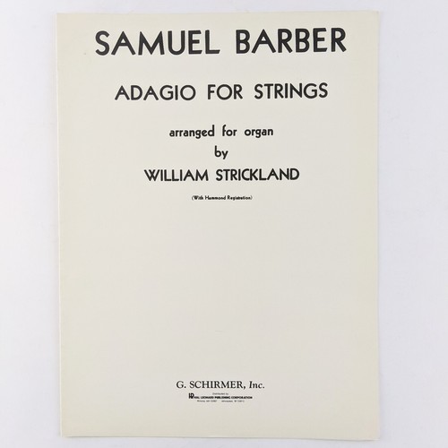 Adagio for strings - strings, (1949)