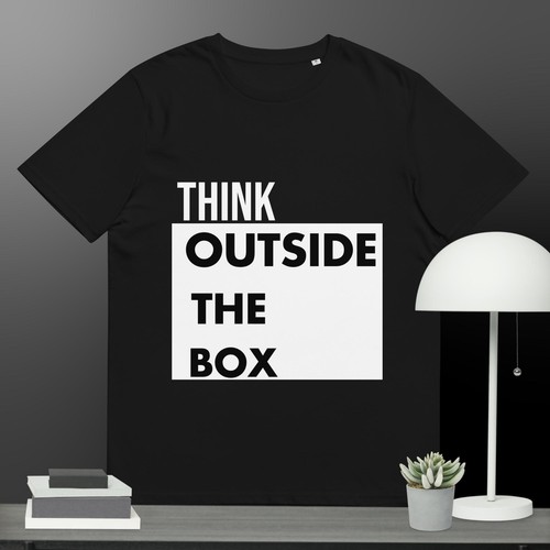 Shirt think outside the - t-shirt,