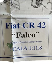 Disegno & Progetto FIAT CR 42, “FALCO”, Scala 1:11,8 , Giorgio Gazza