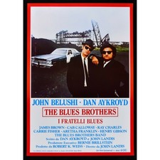 manifesto THE BLUES BROTHERS i fratelli john belushi dan aukroyd landis film W30