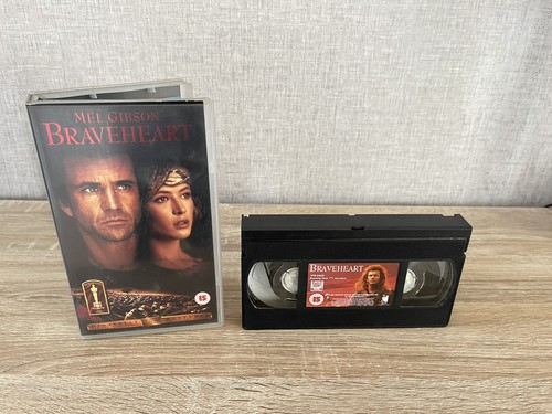 Braveheart vhs video - braveheart-vhs, video,