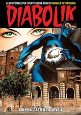 DIABOLIK - POSTER CM 70*100 PER COLPO AL CASTELLO DI RIVOLI CON PIEGA TIPOGRAF.