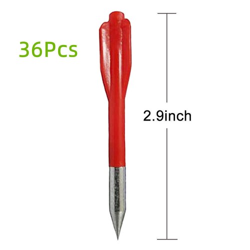 36x bulloni alluminio rosso - 36x,