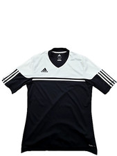 Adidas maglia nera a righe
