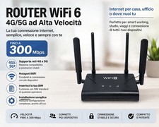 Router 4G LTE WiFi 6 300Mbps