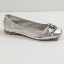 Cafe' Noir eh 2005 ballerine scarpe shoes argento 36