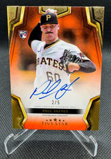 2024 TOPPS Five Star Paul Skenes /5 Auto On Card RC Orange Rookie Pirates