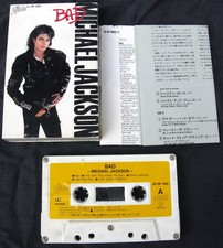 Michael Jackson BAD Album K7