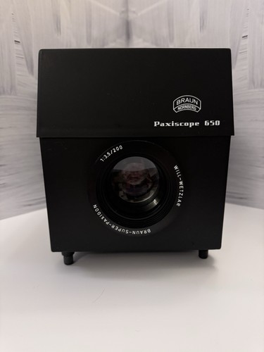 Braun paxiscope 650 proiettore - braun,