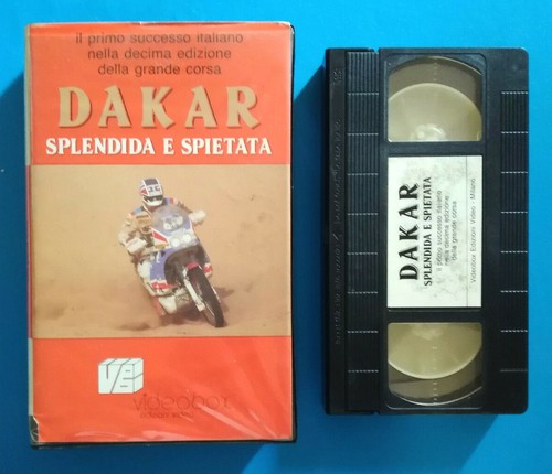 Vhs dakar splendida spietata - vhs,
