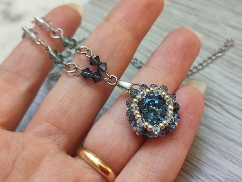 Collana ciondolo cristallo - ciondolo,