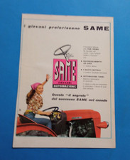 PUBBLICITA'  1968  TRATTORE