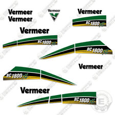 Fits Vermeer BC 1800 XL Decal Kit Brush Chipper Replacement Stickers