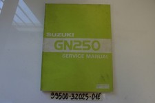 Manuale di servizio (ENG) Service manual Suzuki GN 250 1991 COME NUOVO