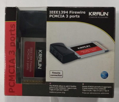 Scheda kraun firewire pcmcia - kraun,