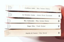 Romanzi western N. 36-44-62-74-83 - ed. I Nuovi Sonzogno - 1 volume a scelta