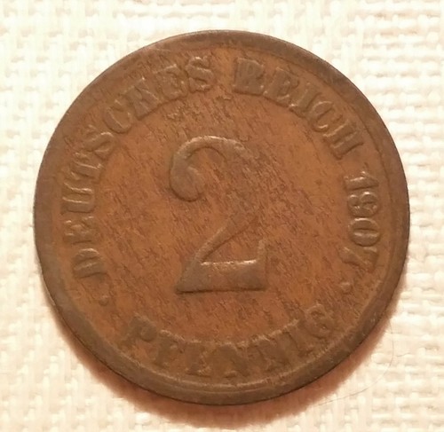 Pfennig deutsches reich 1907 - reich,