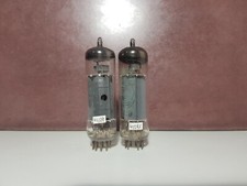 MATCH PAIR EL84/6BQ5 (bq) LARGE RING GETTER ROUND HOLE U FIN DGTSTD +80% X1