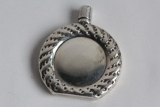 Flacone profumo argento