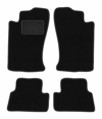 Tappetini velluto nero - tappetini, in