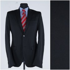 Blazer nero da uomo 38L taglia
