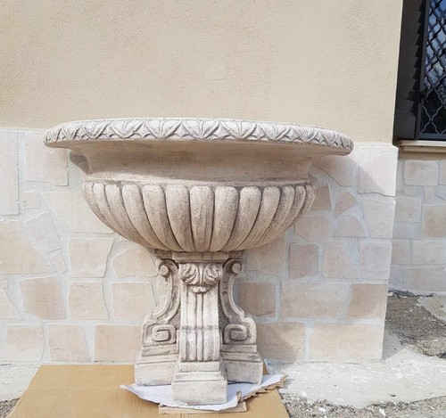 Fontana parete muro con - fontana, da