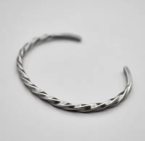 Bracciale twist 4mm - twist, acciaio