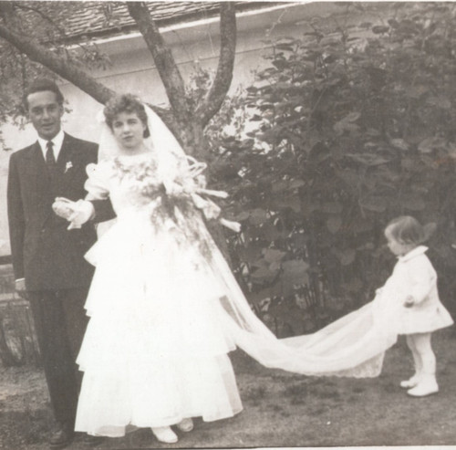 Foto epoca solenne ritratto - d'epoca,