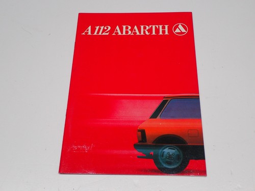 Autobianchi 112 abarth - autobianchi, a